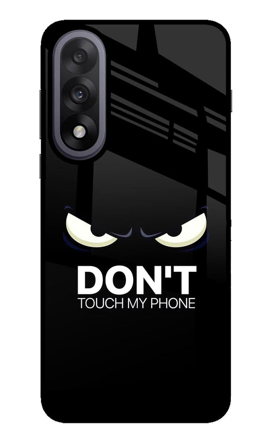 Don'T Touch My Phone OnePlus Nord 5 Glass Case
