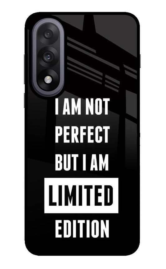 I Am Not Perfect But I Am Limited Edition OnePlus Nord 5 Back Cover