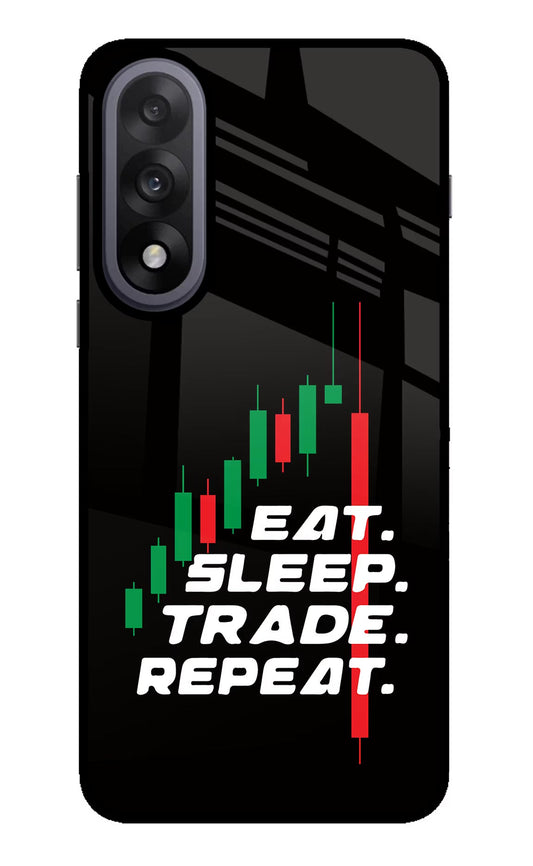 Eat Sleep Trade Repeat OnePlus Nord 5 Glass Case