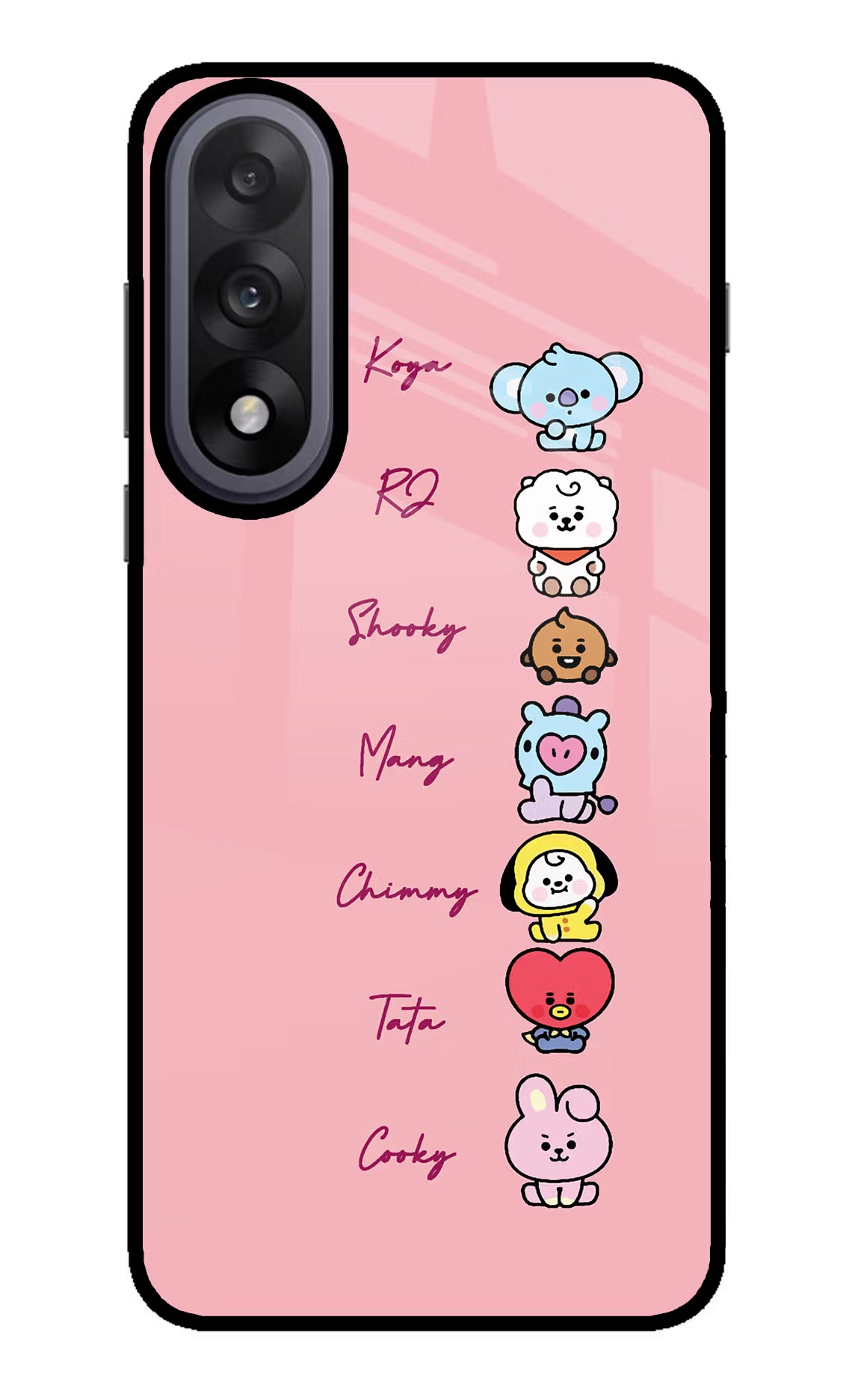 BTS names OnePlus Nord 5 Back Cover