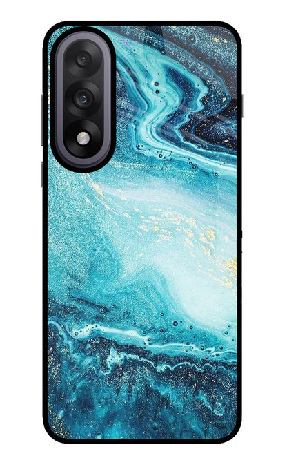 Blue Glitter Marble OnePlus Nord 5 Back Cover