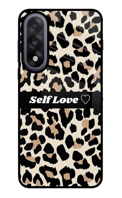 Leopard Print Self Love OnePlus Nord 5 Back Cover