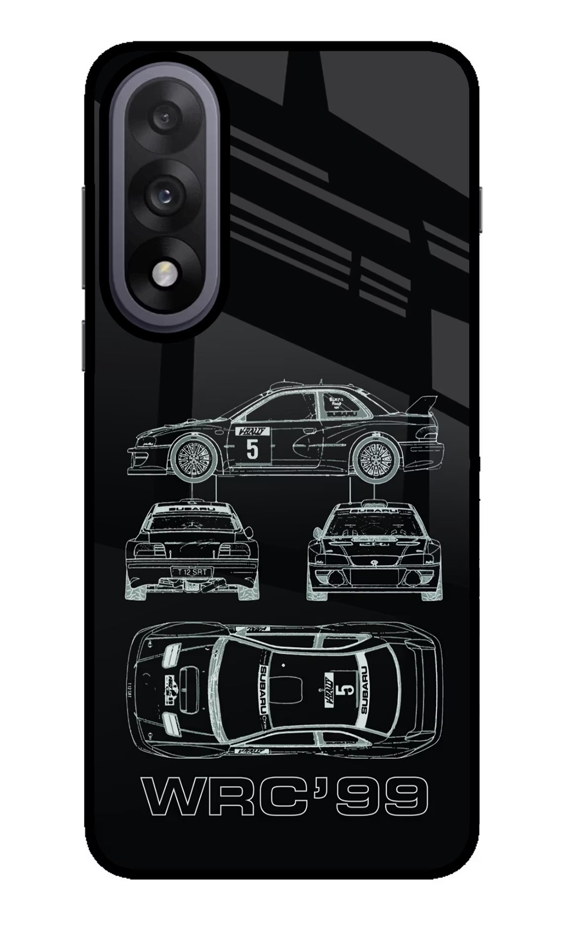 WRC'99 OnePlus Nord 5 Glass Case