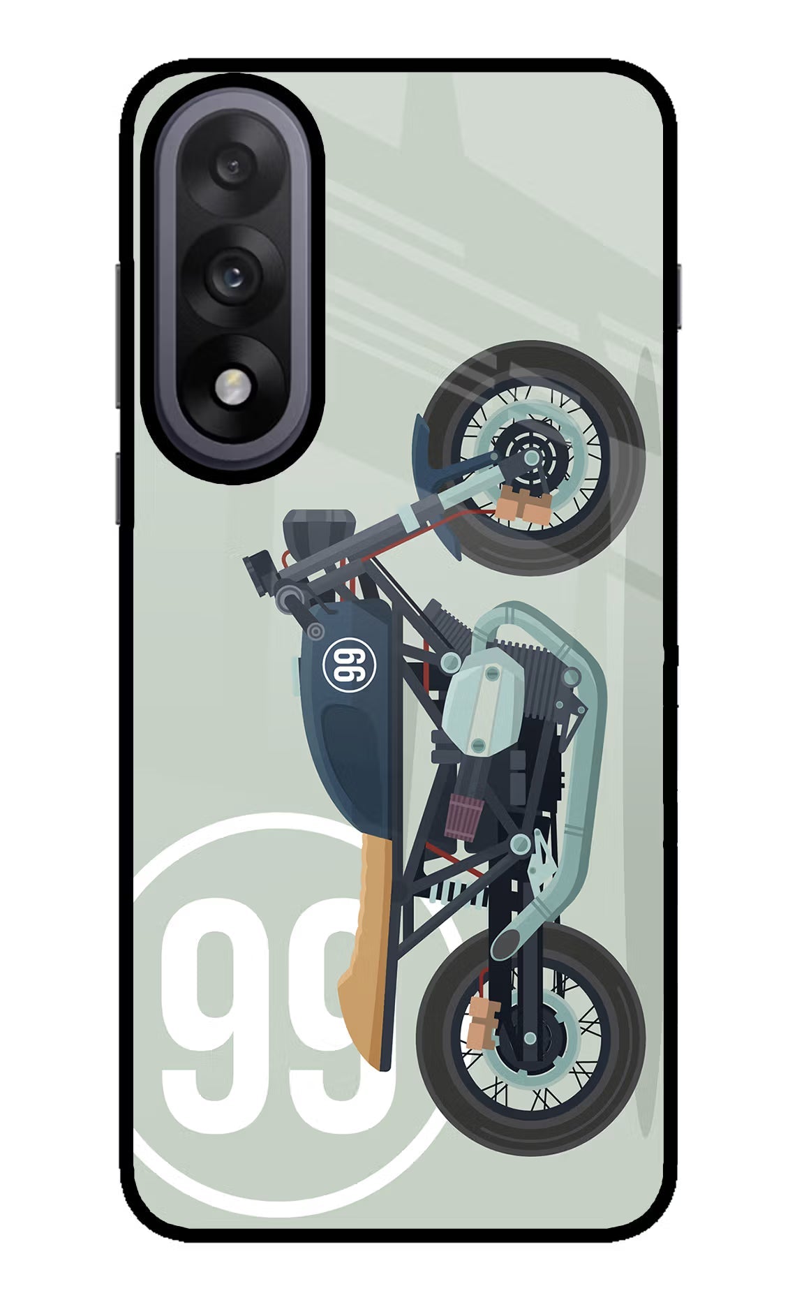 Classic Cafe Racer 99 OnePlus Nord 5 Glass Case