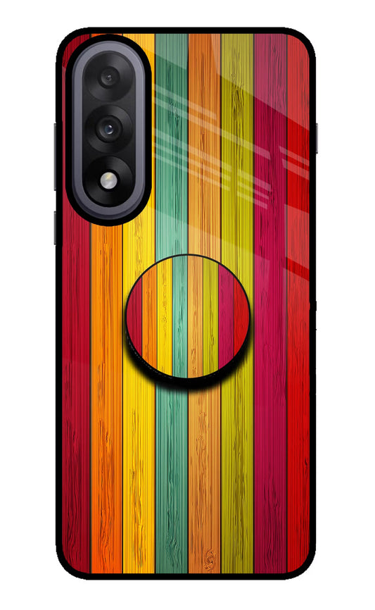 Multicolor Wooden OnePlus Nord 5 Pop Case
