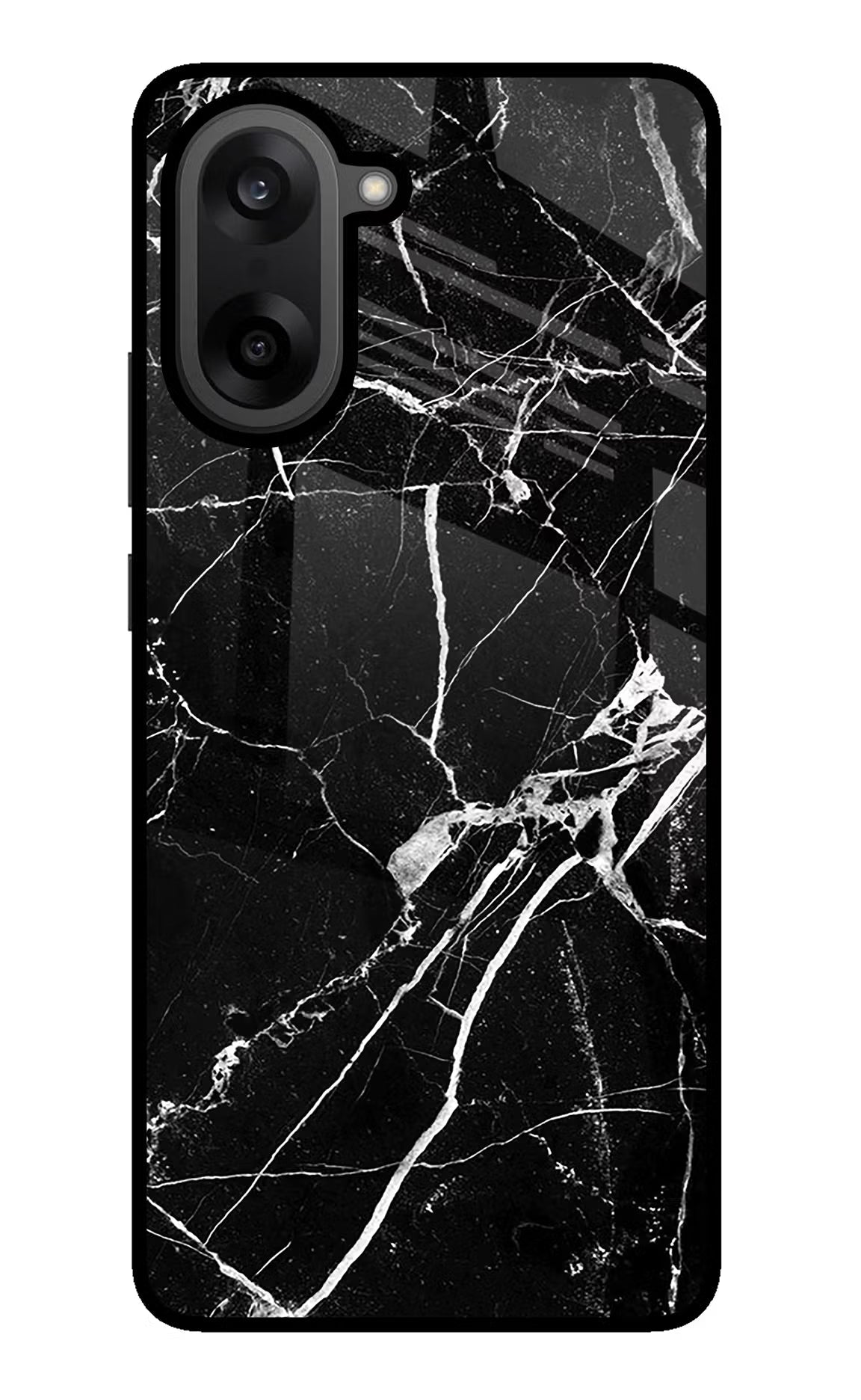Black Marble Pattern OnePlus Nord CE5 Back Cover