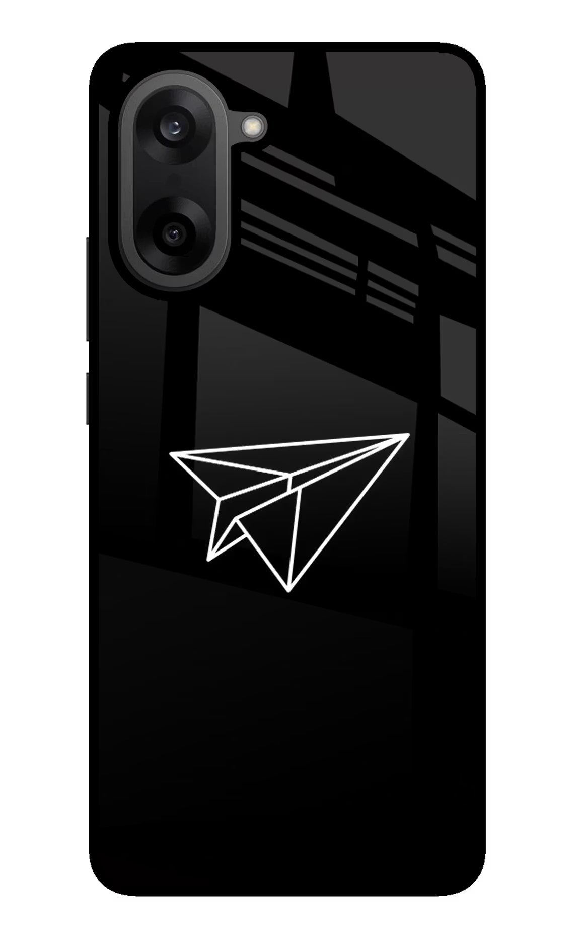 Paper Plane White OnePlus Nord CE5 Back Cover
