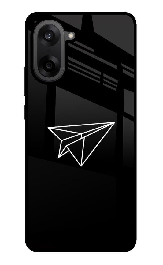 Paper Plane White OnePlus Nord CE5 Back Cover