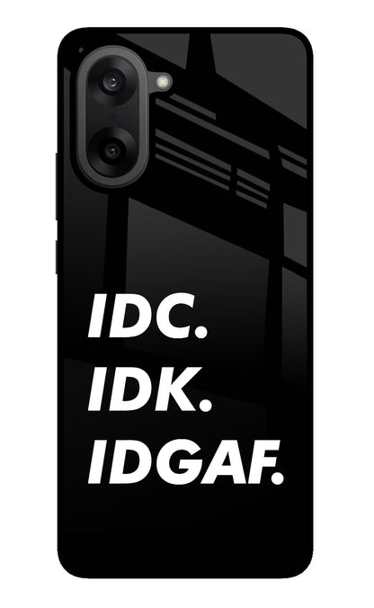 Idc Idk Idgaf OnePlus Nord CE5 Back Cover