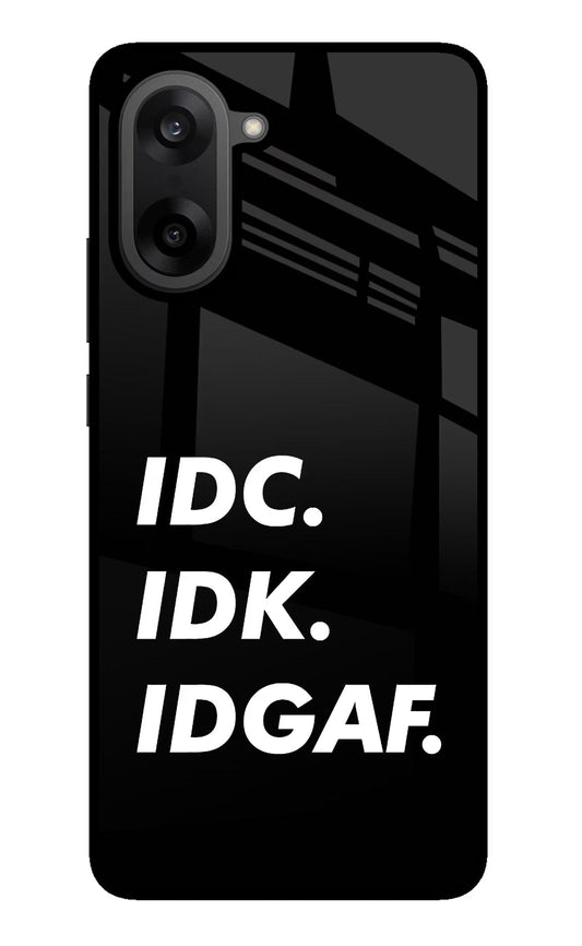 Idc Idk Idgaf OnePlus Nord CE5 Back Cover