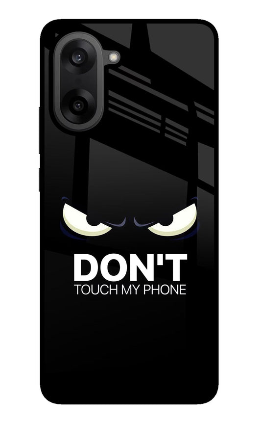 Don'T Touch My Phone OnePlus Nord CE5 Glass Case