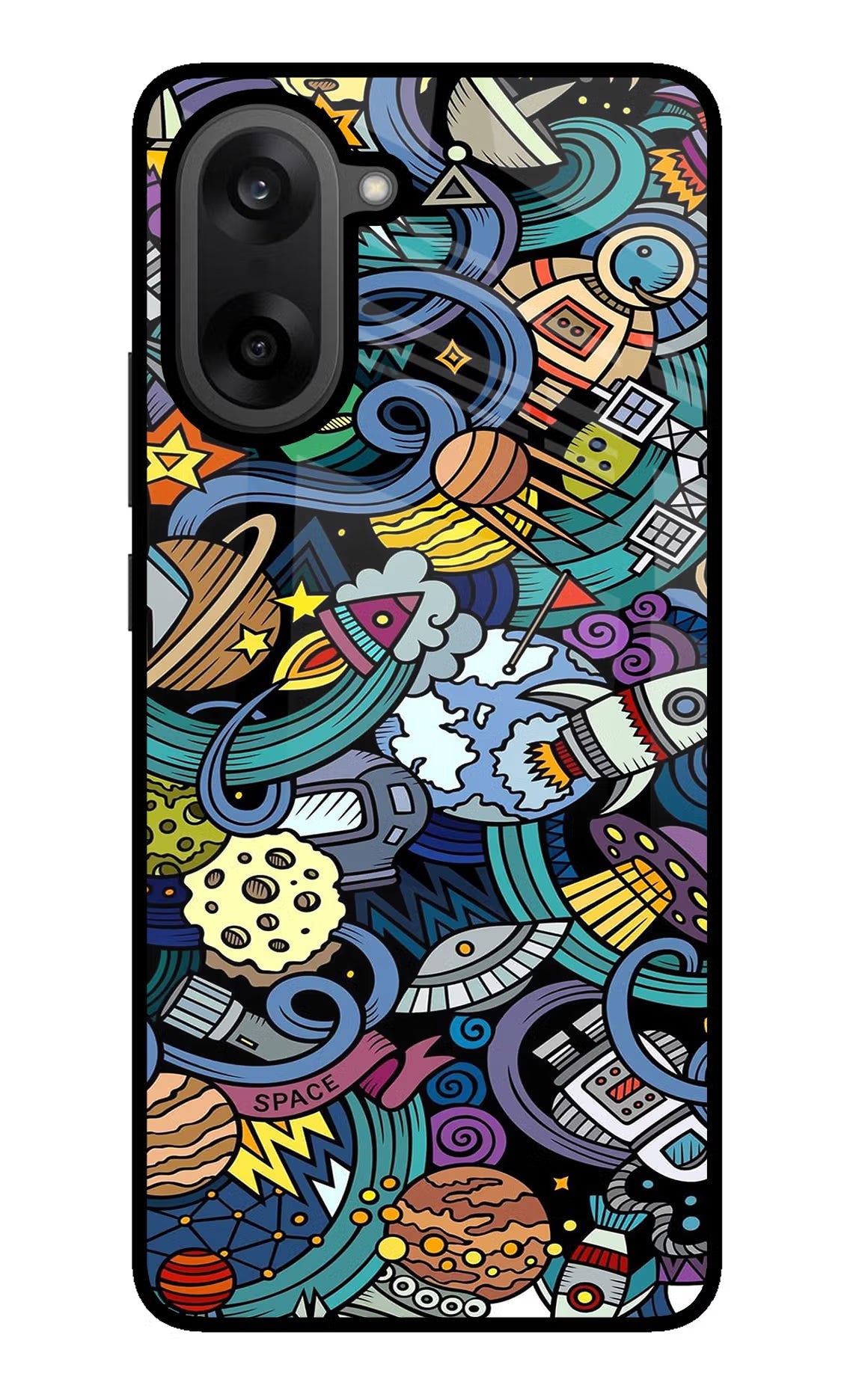 Space Abstract OnePlus Nord CE5 Back Cover