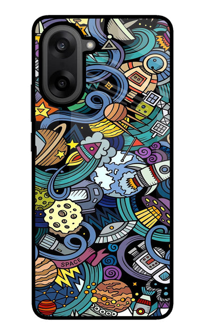 Space Abstract OnePlus Nord CE5 Back Cover