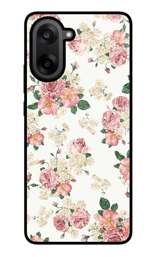 Flowers OnePlus Nord CE5 Glass Case