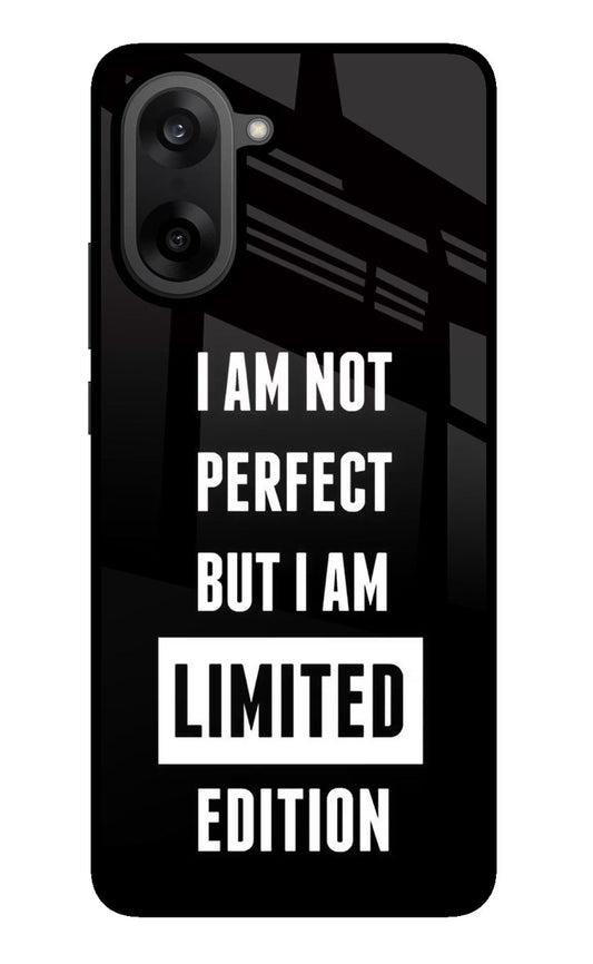 I Am Not Perfect But I Am Limited Edition OnePlus Nord CE5 Back Cover
