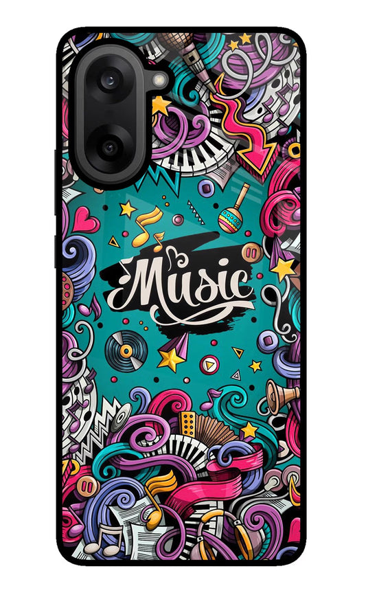 Music Graffiti OnePlus Nord CE5 Back Cover