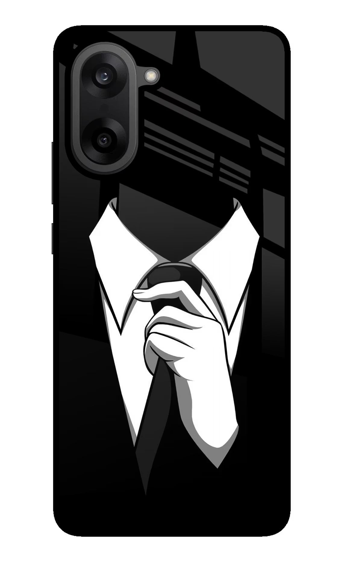 Black Tie OnePlus Nord CE5 Glass Case