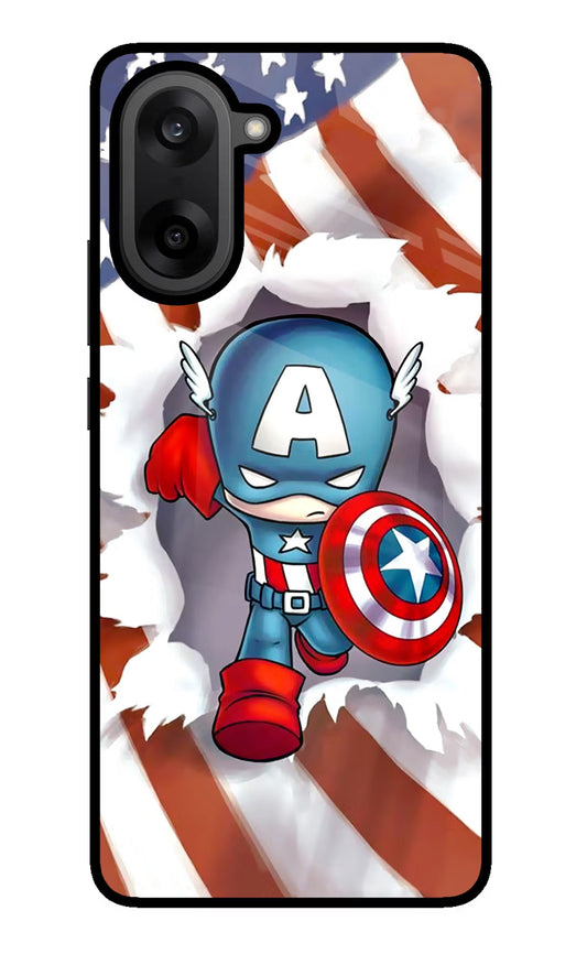Captain America OnePlus Nord CE5 Glass Case