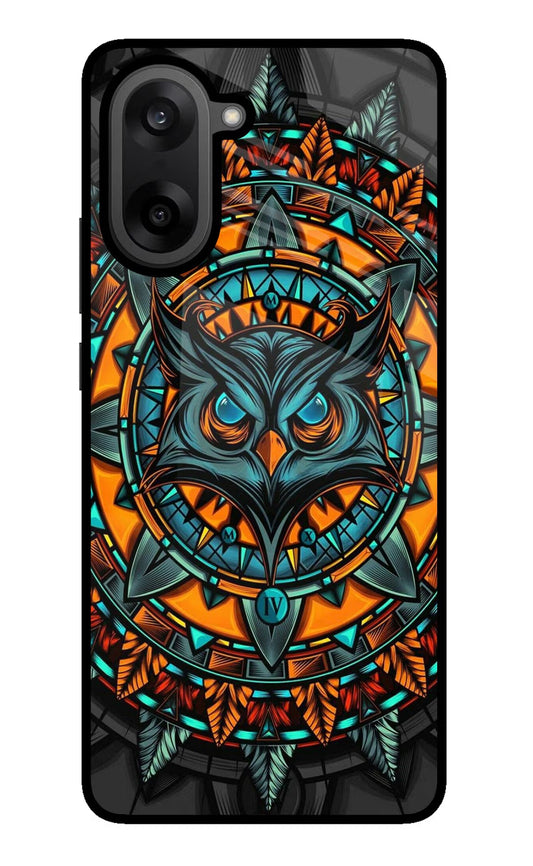 Angry Owl Art OnePlus Nord CE5 Glass Case