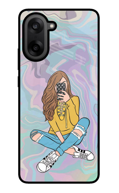 Selfie Girl OnePlus Nord CE5 Back Cover