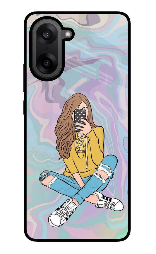 Selfie Girl OnePlus Nord CE5 Back Cover