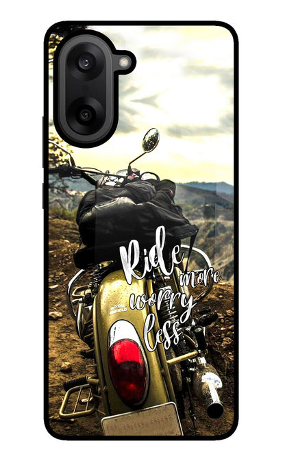 Ride More Worry Less OnePlus Nord CE5 Back Cover