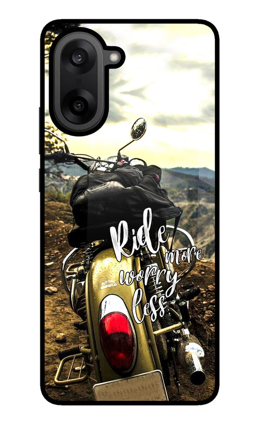 Ride More Worry Less OnePlus Nord CE5 Back Cover