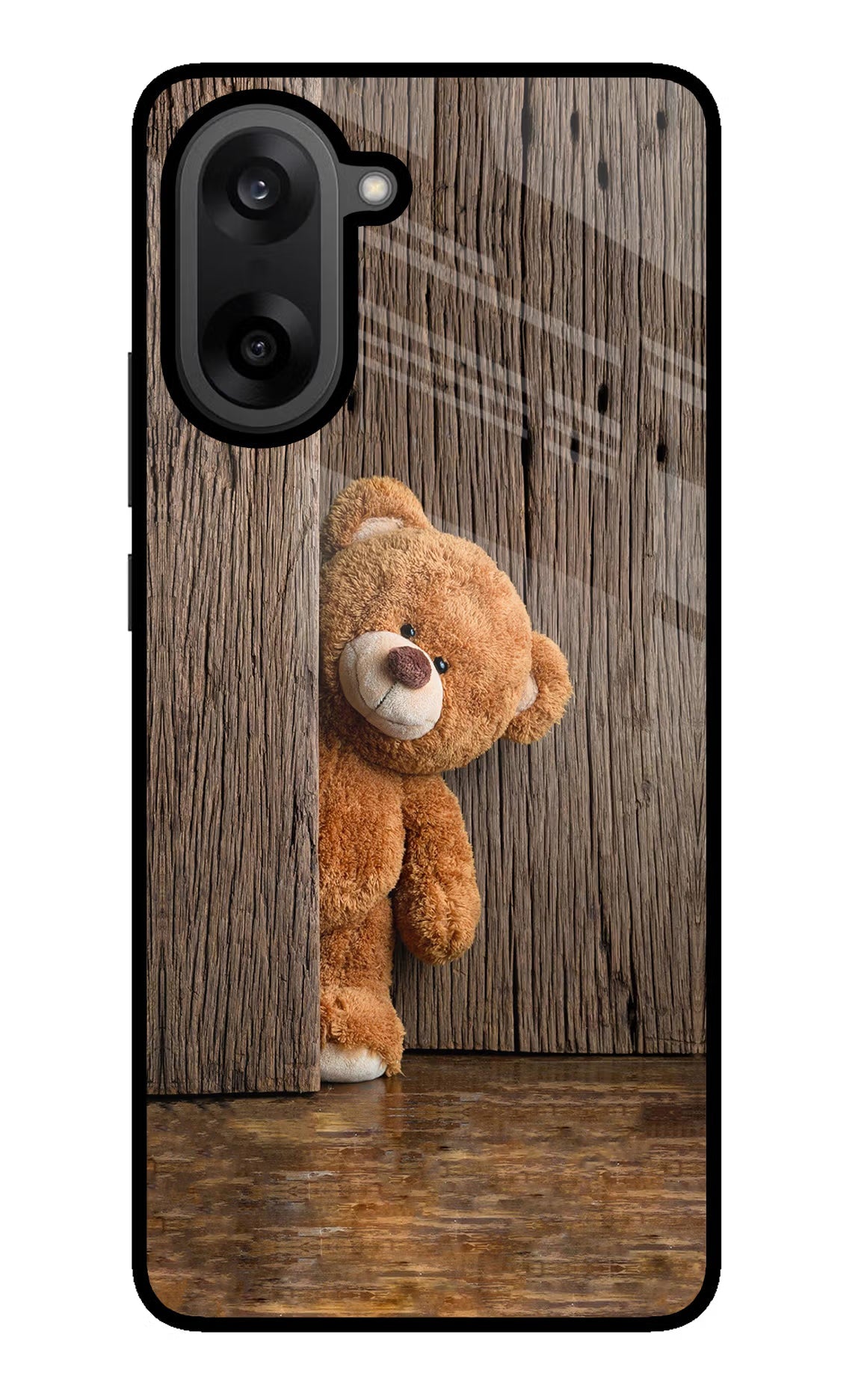 Teddy Wooden OnePlus Nord CE5 Glass Case