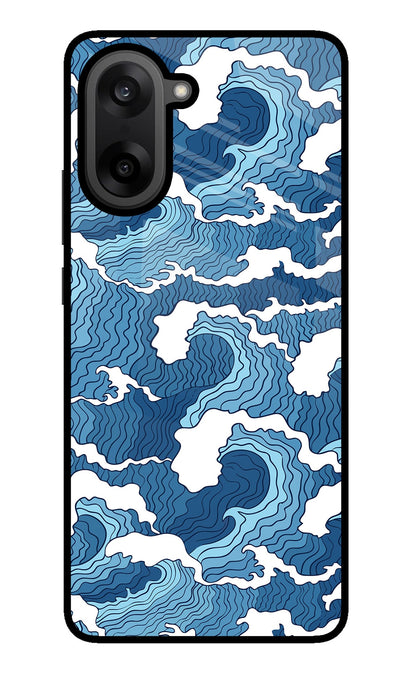 Blue Waves OnePlus Nord CE5 Back Cover