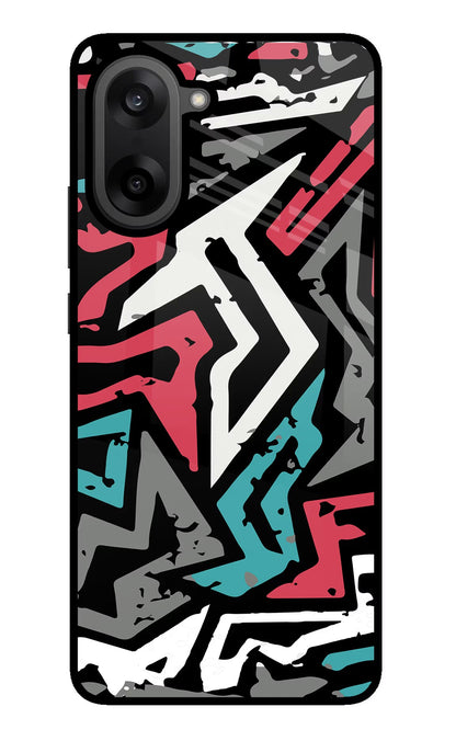 Geometric Graffiti OnePlus Nord CE5 Back Cover