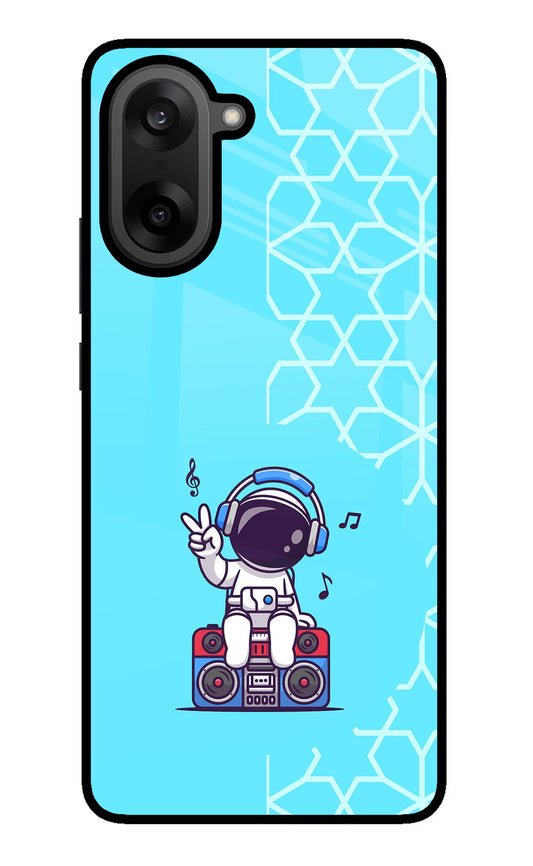 Cute Astronaut Chilling OnePlus Nord CE5 Back Cover