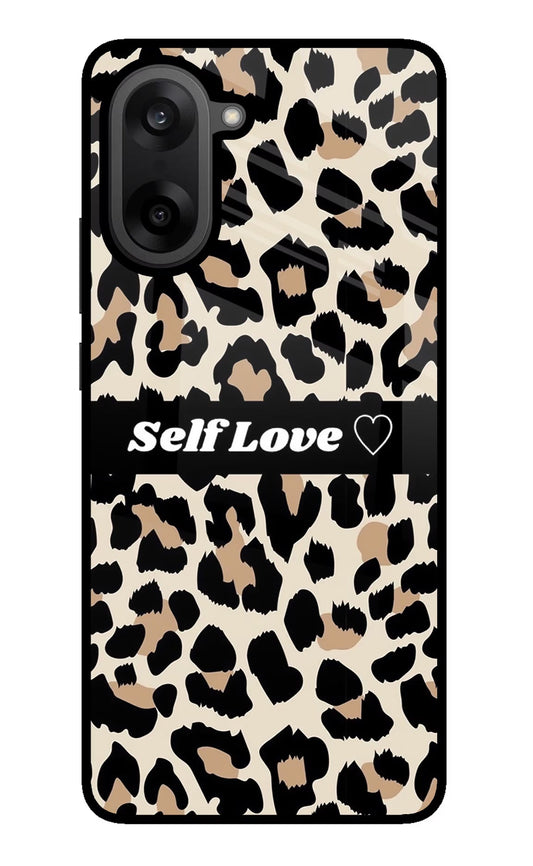 Leopard Print Self Love OnePlus Nord CE5 Back Cover