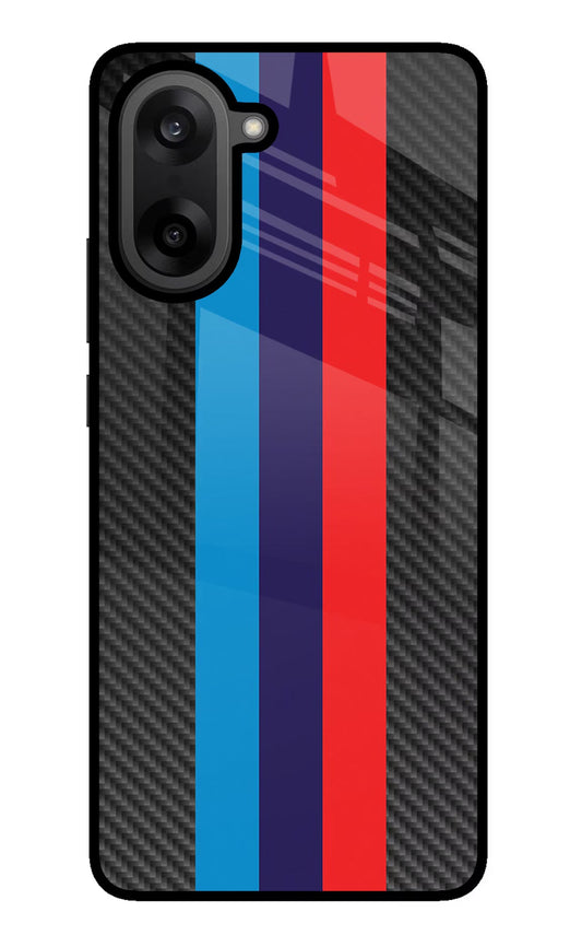 BMW Stripes Pattern OnePlus Nord CE5 Glass Case