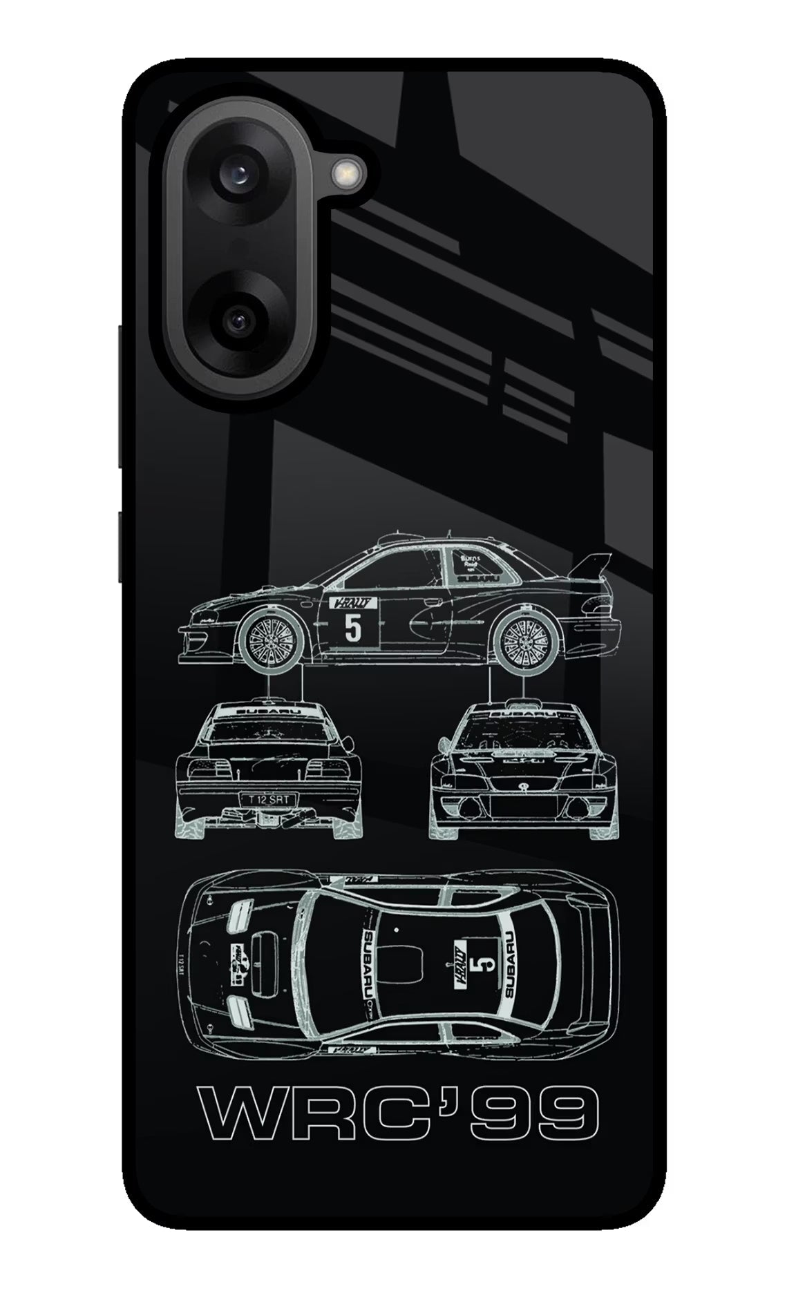 WRC'99 OnePlus Nord CE5 Glass Case