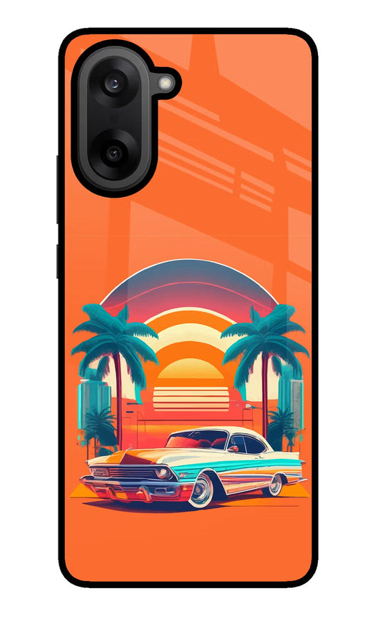 Palm Drive 80s OnePlus Nord CE5 Back Cover