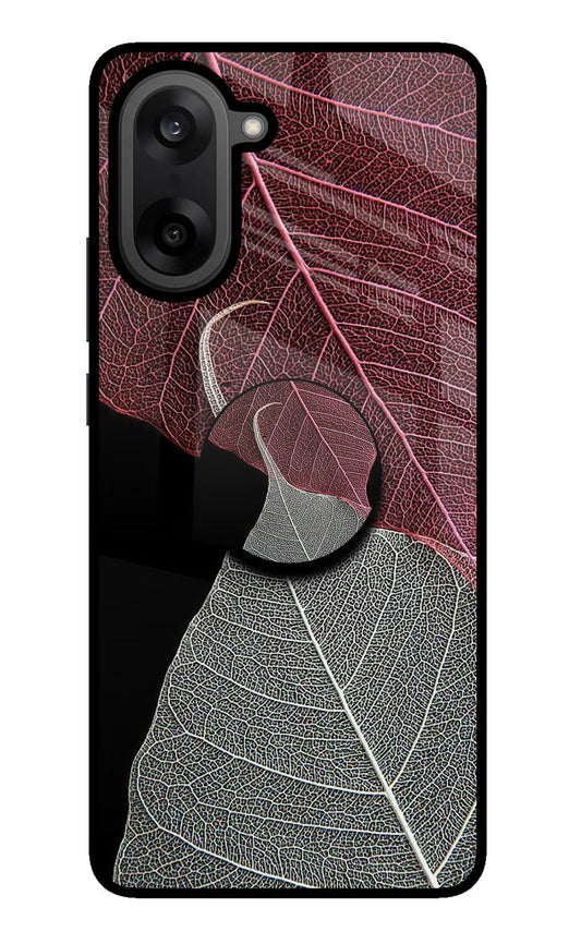 Leaf Pattern OnePlus Nord CE5 Pop Case
