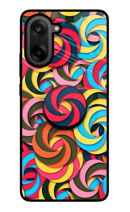 Spiral Pattern OnePlus Nord CE5 Pop Case