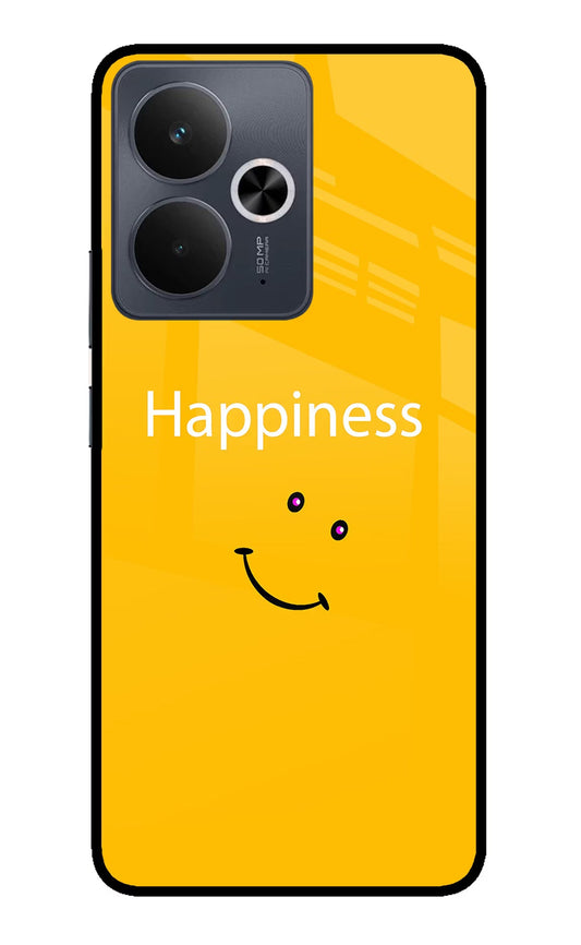 Happiness With Smiley Realme 14T 5G Glass Case