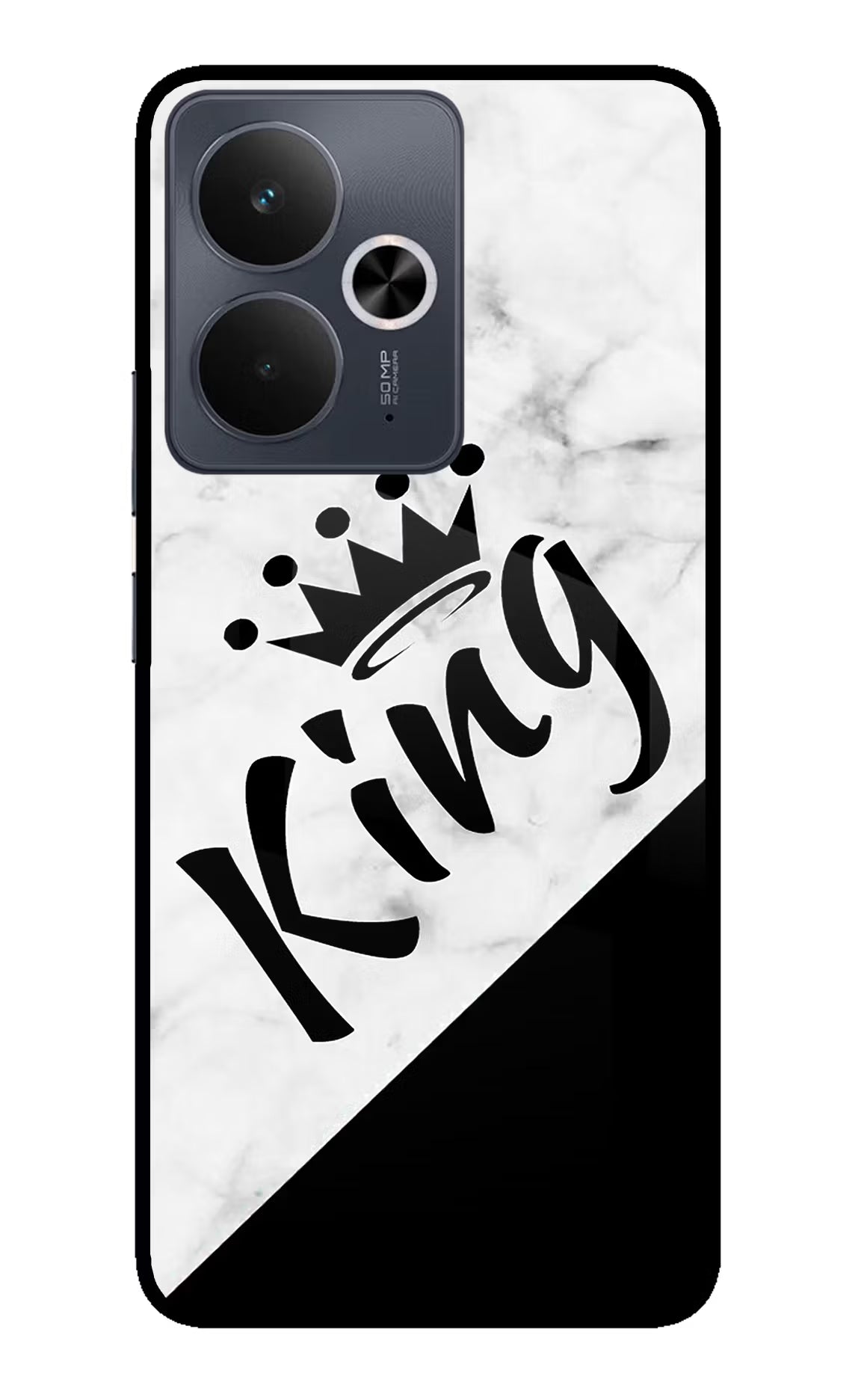 King Realme 14T 5G Glass Case