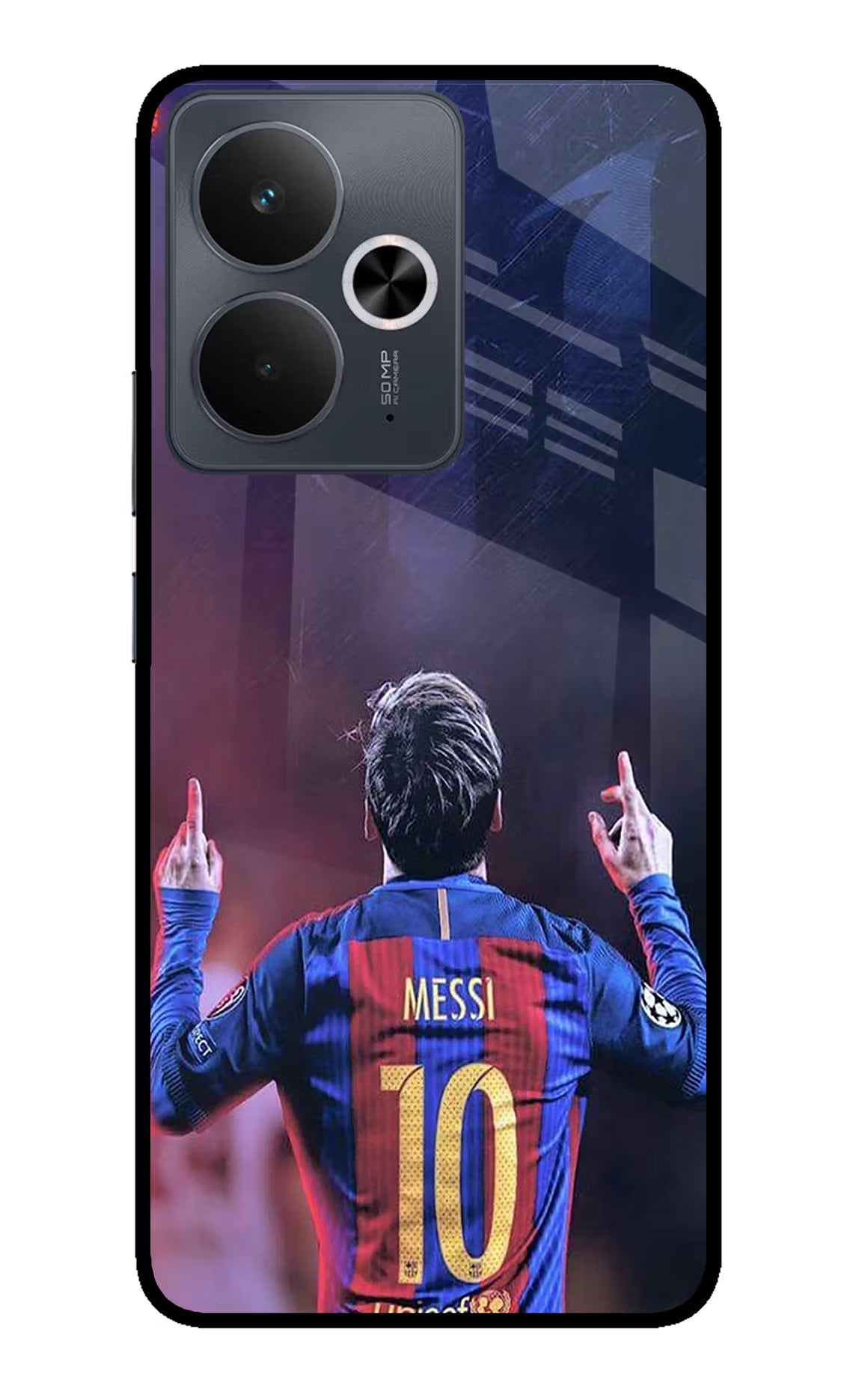 Messi Realme 14T 5G Glass Case
