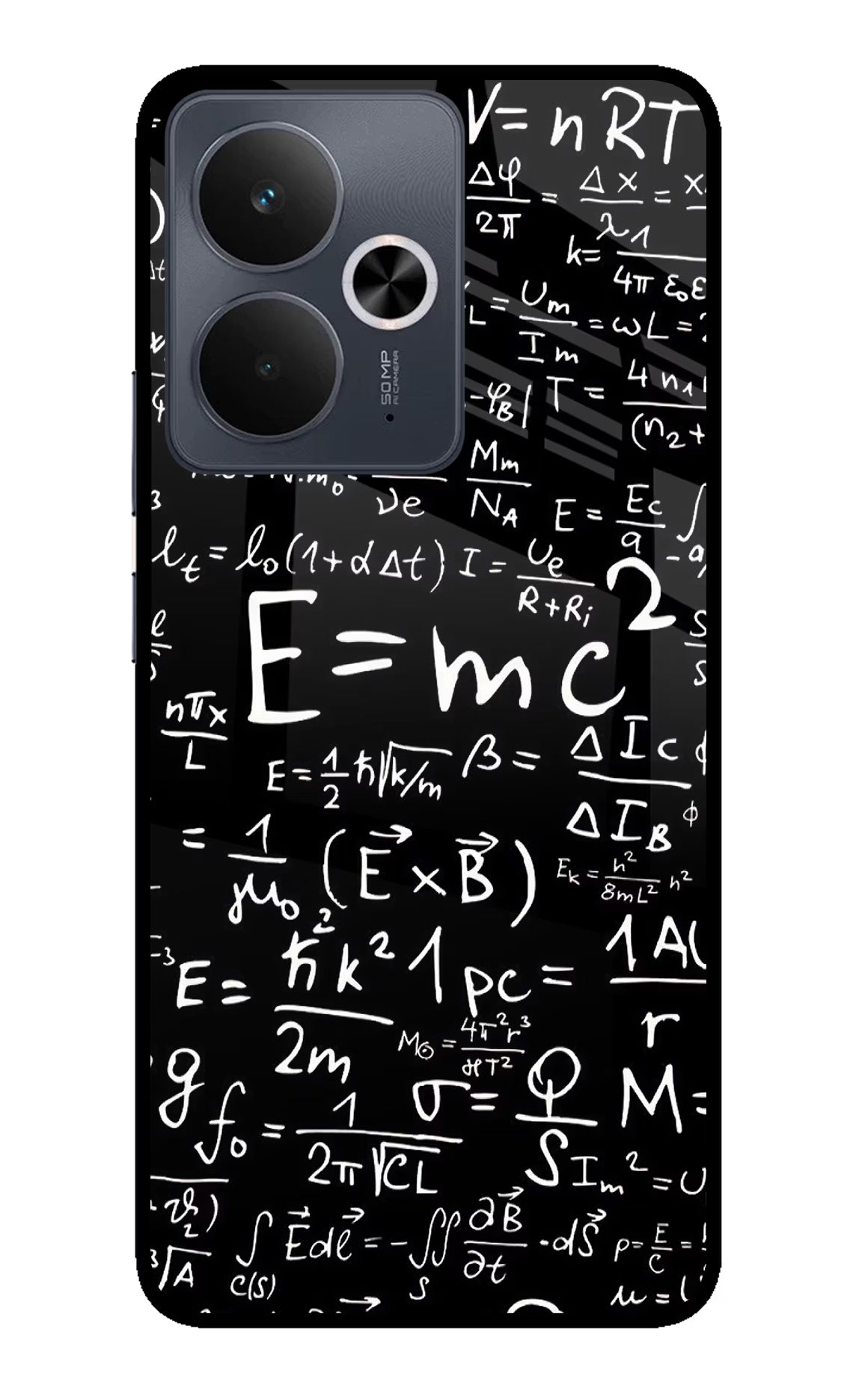 Physics Formula Realme 14T 5G Glass Case