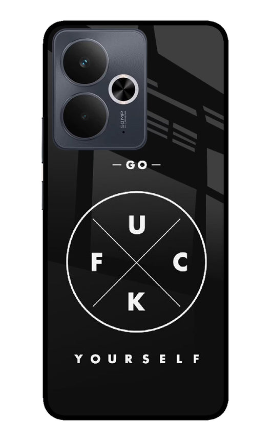 Go Fuck Yourself Realme 14T 5G Glass Case