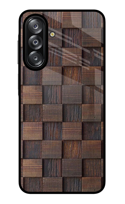 Wooden Cube Design Samsung A26 Back Cover