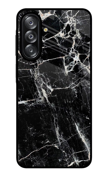 Black Marble Texture Samsung A26 Back Cover