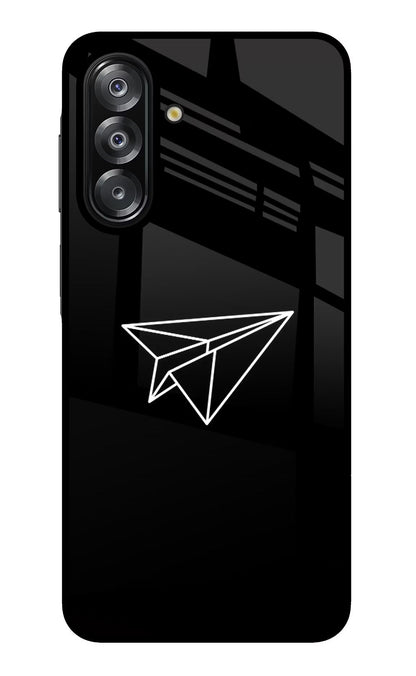 Paper Plane White Samsung A26 Back Cover