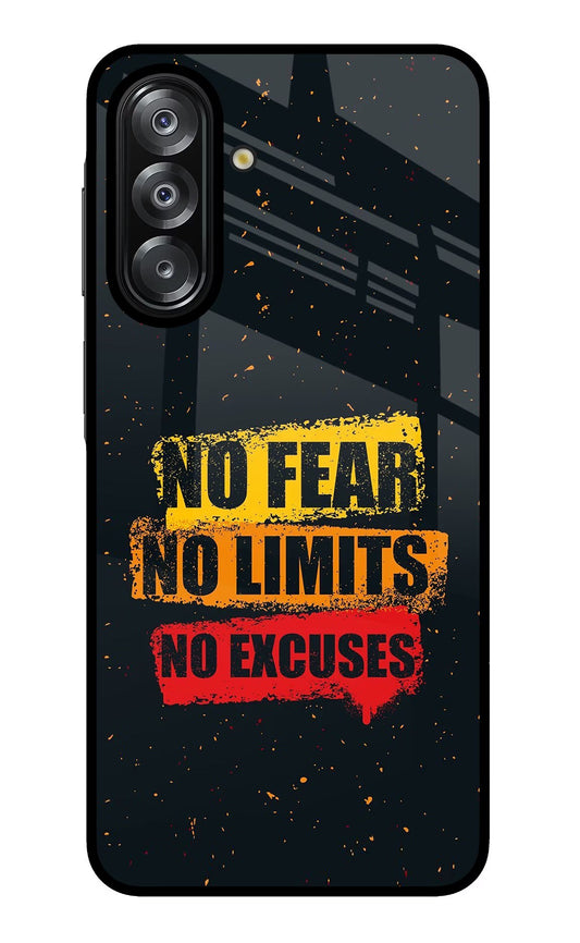 No Fear No Limits No Excuse Samsung A26 Back Cover