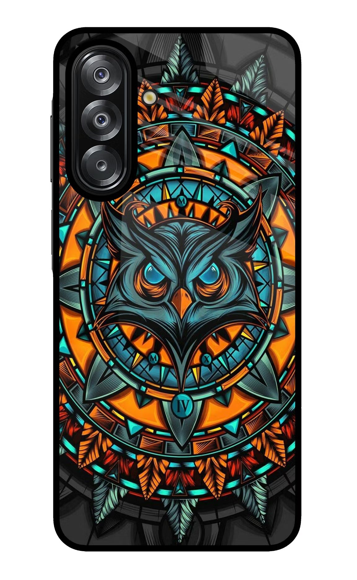 Angry Owl Art Samsung A26 Back Cover