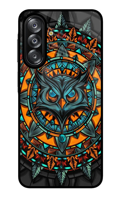 Angry Owl Art Samsung A26 Back Cover