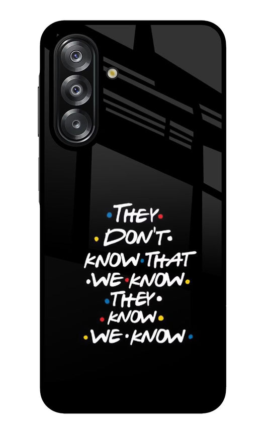 FRIENDS Dialogue Samsung A26 Back Cover