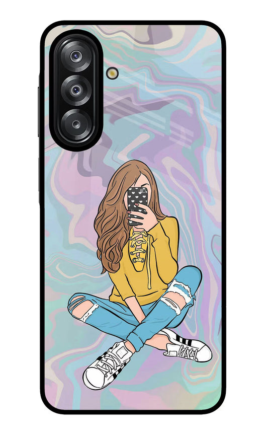 Selfie Girl Samsung A26 Back Cover